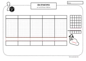 Vorschau - Arbeitsblätter - *MEGA-PAKET* Arbeitskarteien zur Addition & Punktspiel - Seite 1