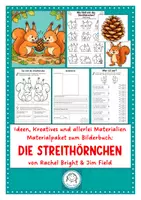 Vorschau - Stundenentwürfe - Die Streithörnchen von Rachel Bright und Jim Field. Vielfältiges Materialpaket zum Bilderbuch - Deckblatt