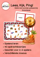 Voorbeeld - Lees, Kijk, Ping - Woorden - Sinterklaas - Voorblad