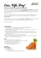 Voorbeeld - Lees, Kijk, Ping - Woorden - Sinterklaas - Pagina 1
