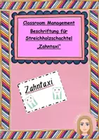 Vorschau - Anderer Materialtyp - Classroom management Zahntaxi - Deckblatt