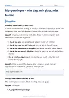 förhandsvisning - ☀️ Morgonringen – min dag, min plats, mitt humör - försättsblad