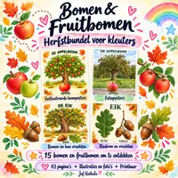 Voorbeeld - Bomen & Fruitbomen – Herfstbundel voor Kleuters - Voorblad