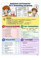 Vorschau - Arbeitsblätter - Chemie Klasse 7–10 – Stoffe untersuchen und Ergebnisse auswerten – 5 Materialien - Seite 1