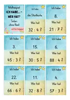 Vorschau - Spiele - Mathespiel: Ich habe, wer hat? Teilen ohne Rest (Kl. 2-4) - Seite 2