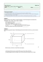 Vorschau - Arbeitsblätter - Mathematik: Körper (Empfehlung Gymansium Klasse 5) - Seite 1
