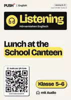 Vorschau - Arbeitsblätter - Mittagspause in der Schulkantine: Englisch Hörverstehen mit Audio, Kl.5–6 - Deckblatt