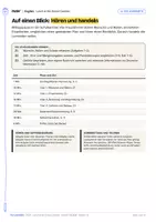 Vorschau - Arbeitsblätter - Mittagspause in der Schulkantine: Englisch Hörverstehen mit Audio, Kl.5–6 - Seite 1