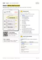 Vorschau - Arbeitsblätter - Mittagspause in der Schulkantine: Englisch Hörverstehen mit Audio, Kl.5–6 - Seite 3