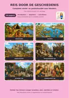 Voorbeeld - Geschiedenis kleuters bundel 2 cartoonstijl - Pagina 1