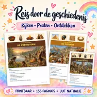 Voorbeeld - Geschiedenis kleuters bundel 1 Realistische stijl - Voorblad