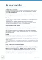 Voorbeeld - De kleurenwinkel – rollenspel, kleuren en betalen - Pagina 2