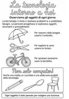 anteprima - Esercizi - Quaderno completo di tecnologia classe terza primaria - Pagina 1