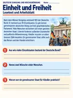 Vorschau - Arbeitsblätter - Sequenz: Deutsche Einigung und Reichsgründung - Seite 2