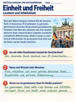 Vorschau - Arbeitsblätter - Sequenz: Deutsche Einigung und Reichsgründung - Seite 3