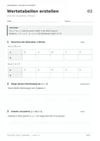Vorschau - Arbeitsblätter - Lineare Funktionen verstehen | 10 AB | 7–8 - Seite 2