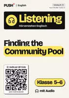 Vorschau - Arbeitsblätter - Englisch Hörverstehen: Den Weg zum Schwimmbad finden, Kl. 5–6, mit Audio - Deckblatt