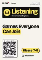 Vorschau - Arbeitsblätter - Englisch Hörverstehen: Spiele für alle gestalten, Kl. 7–8, mit Audio - Deckblatt