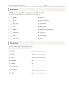 Vista previa - Hojas de trabajo - Classroom Objects – Vocabulario temático de inglés 3º Primaria - página 2