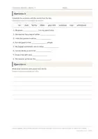 Vista previa - Hojas de trabajo - Classroom Objects – Vocabulario temático de inglés 3º Primaria - página 3
