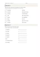 Vista previa - Hojas de trabajo - Weather Words – Vocabulario temático de inglés 3º Primaria - página 2