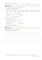 Vista previa - Hojas de trabajo - Weather Words – Vocabulario temático de inglés 3º Primaria - página 3