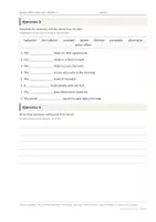 Vista previa - Hojas de trabajo - Vocabulario temático (1 de 2) – Paquete de inglés 3º Primaria - página 3