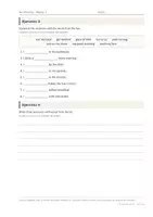 Vista previa - Hojas de trabajo - My Morning – Vocabulario temático de inglés 3º Primaria - página 3