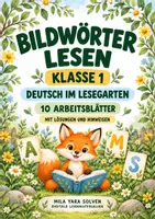 Vorschau - Arbeitsblätter - Bildwörter lesen Klasse 1 – Tierfreunde | Deutsch Klasse 1 | 10 Arbeitsblätter als PDF - Deckblatt