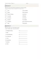 Vista previa - Hojas de trabajo - Going on Holiday – Vocabulario temático de inglés 3º Primaria - página 2