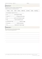 Vista previa - Hojas de trabajo - Vocabulario temático (1 de 2) – Paquete de inglés 4º Primaria - página 3