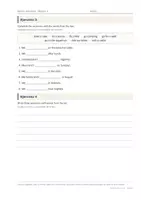 Vista previa - Hojas de trabajo - Family Activities – Vocabulario temático de inglés 4º Primaria - página 3