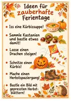 Vorschau - Arbeitsblätter - Herbstliche Plaudertasche Herbstferien Ferientasche - Seite 3