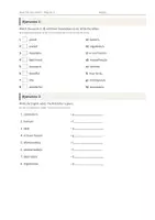 Vista previa - Hojas de trabajo - How Do You Feel? – Vocabulario temático de inglés 4º Primaria - página 2