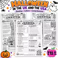 anteprima - Esercizi - HALLOWEEN in the UK and the USA - Pagina di copertina