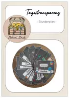 Vorschau - Bildkarten - Karten für die Tagestransparenz (Stundenplan) - Deckblatt