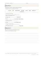 Vista previa - Hojas de trabajo - Vocabulario temático (2 de 2) – Paquete de inglés 4º Primaria - página 3