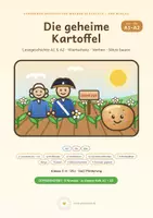 Vorschau - Unterrichtsreihen - Differenziert DaZ A1–A2: Kartoffel-Geschichte & Bildkarten - Deckblatt