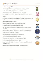 Vorschau - Unterrichtsreihen - Differenziert DaZ A1–A2: Kartoffel-Geschichte & Bildkarten - Seite 3