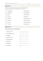 Vista previa - Hojas de trabajo - Clothes for All Weathers – Vocabulario temático de inglés 5º Primaria - página 2