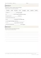 Vista previa - Hojas de trabajo - Sky and Temperature – Vocabulario temático de inglés 5º Primaria - página 3