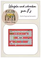 Vorschau - Spiele - Würfeln und schreiben zum J j - Deckblatt