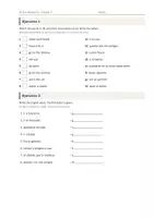 Vista previa - Hojas de trabajo - At the Weekend – Vocabulario temático de inglés 5º Primaria - página 2