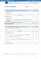 Vorschau - Test - Quadratische Gleichungen (Kl. 9) – Klassenarbeit mit Bewertung und Vorbereitung - Seite 3