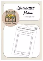 Vorschau - Arbeitsblätter - Weißblatttest Medien - Deckblatt