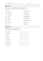 Vista previa - Hojas de trabajo - In the Kitchen – Vocabulario temático de inglés 6º Primaria - página 2