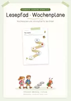 Vorschau - Poster - Leseband | Lesepfad | Wochenpläne und Jahrespfad Klasse 1-2 - Deckblatt
