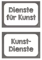 Vorschau - Bildkarten - Kunstdienste Aushang Tafeloptik - Seite 1