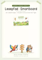 Vorschau - Präsentationen/Tafelbilder - Leseband | Lesepfad | digitale Orientierung am Smarrtboard - Deckblatt