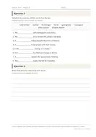 Vista previa - Hojas de trabajo - Vocabulario temático (1 de 2) – Paquete de inglés 6º Primaria - página 3